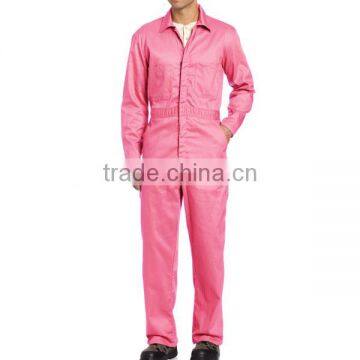 Wholesale fire retardant coverall adult pink coveralls anti acid workwear