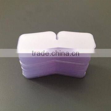 Custom Transparent Plastic Collar Butterfly For Shirt Packaging Accessories