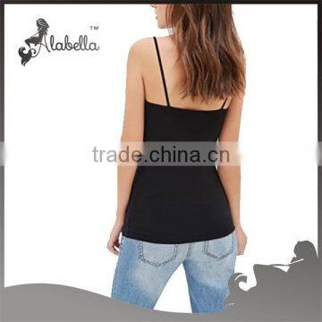 Solid Color Tank Top Wholesale Plain Tank Tops Neckline photo-4