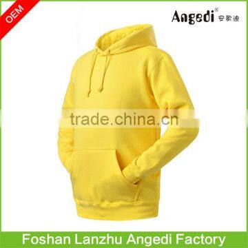 Customized Men's winter casual hoodies with core string Best Selling Ultralight Plain hoody