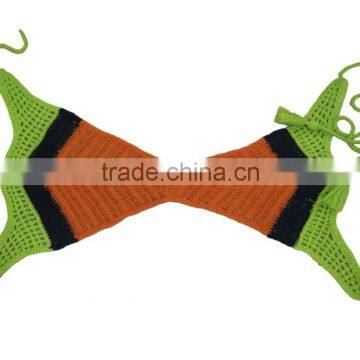 100% Cotton Summer Hot Extreme Sexy Yong Girl Bikini Crochet Beach Wear photo-3