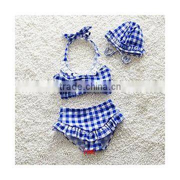 Wholesale Swimwear Gingham Sling Bikinis In Bulk New Added Products 2017