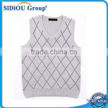 Wholesale V Neck Cheap Men Sweater Vest