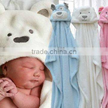 Baby bath towel/ newborn animal