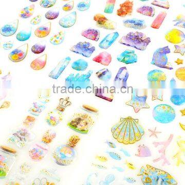 Custom Epoxy Resin Sticker Waterproof PVC Sticker Decorative Children Sticker photo-3