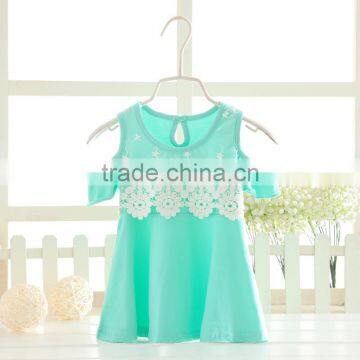 Wholesale Summer Cotton Printing Baby Girl Shirt Dress photo-3