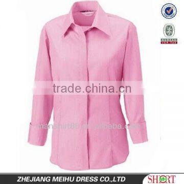 custom Tencel softextile woman Work Shirt Blouse