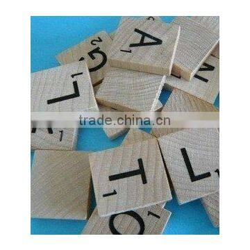 scrabble tile game pieces