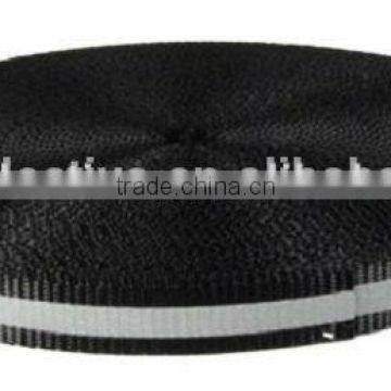 High Visibility Color Fashionable Reflective and Glow Fabric Elastic Piping Ribbon photo-3