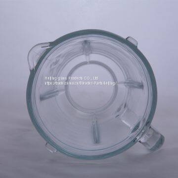 A16-1 Vasos de Vidrio 1.5 Liter Cheap Clear National Blender Spare Parts Replacement Glass Jug / Jar photo-4