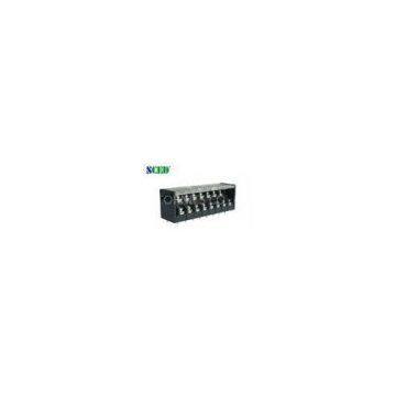 Double Levels 300V 15A Barrier Power Terminal Blocks Pitch 7.62mm