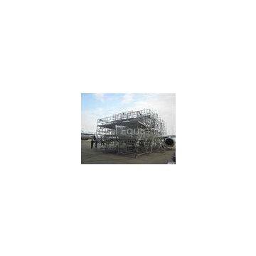 Ring lock Aircraft Scaffolding with Front windshield , Steel structure Scaffold