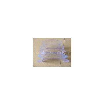 PVC / ABS /  PE Transparent PVC plastic extrusion profile / Extruded Plastic Sections