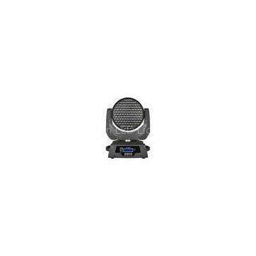RGBW Stage Wash Lighting Dimming LED Zoom Moving Heads Master / Slave DMX 512