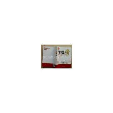 A4 / B5 Customized Paperback Book Printing With Single Color Text For Publishing House