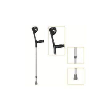 #JL937L(1) – Height Adjustable Lightweight Walking Forearm Crutch With Comfortable Handgrip, Black