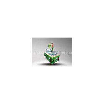 3 Layers Matte Cardboard POS Display Stands / Corrugated POP Displays