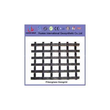 Fiberglass Plastic Polyester Biaxial Geogrid photo-2