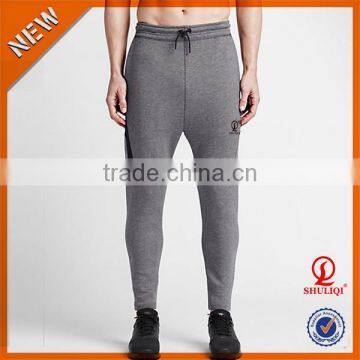 Add your logo printed men sport running pants/wholesale men jogger pants with cheap price H-567