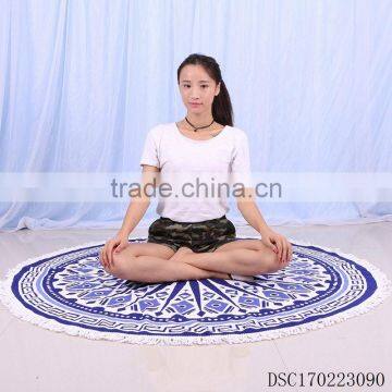 Round beach towel custom design ,round beach sarong .micro cotton towel luxury