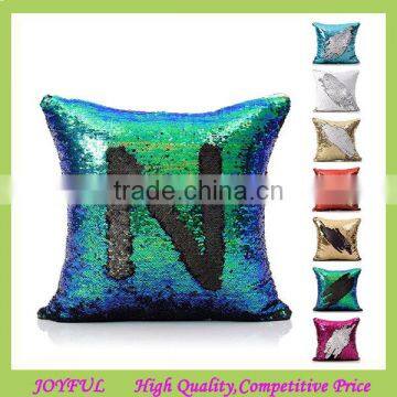 New Popular Luxurious Changing Sequin Pillow Cushion Cover Reversible Mermaid Pillow