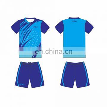 latest OEM sublimation custom badminton jersey