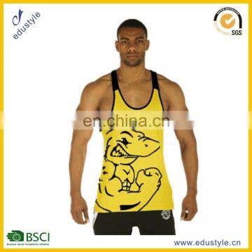 100% Cotton GYM Top Tank Cheap Price photo-4