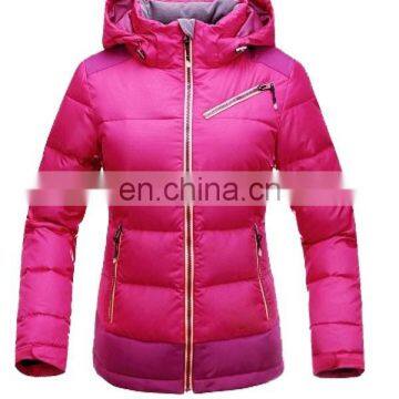 Oem Woman Outdoor Best Quality Jakcet Feather Down Fill photo-2