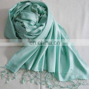 100% PLAIN SATIN SILK SCARF