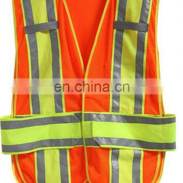 mesh safety vest/mens hi-vis reflective vest/hi-vis reflective safety vest