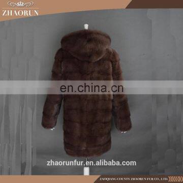 Hot Selling Fur Jacket Whole Mink Woman Fur Coat For Russian Winter photo-3