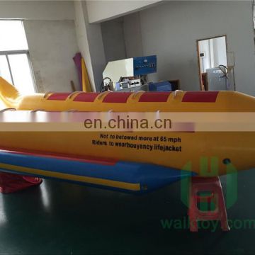 HI Hot sale commercial Grade Tubes Inflatable Banana Boat For sale