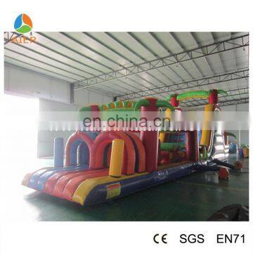 Giant jungle Inflatable obstacle course