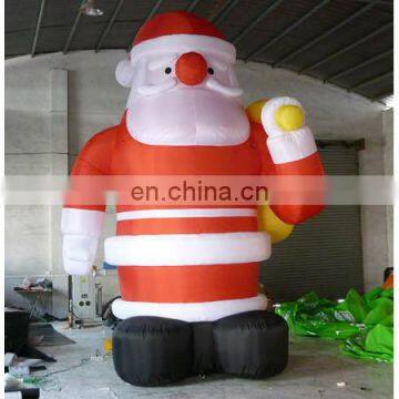 2016 new inflatable santa claus for outdoors christmas decoration giant 3-8m tall