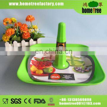 square plastic candy plate