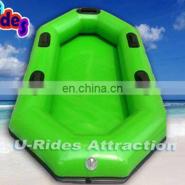 PVC inflatable floating water boat