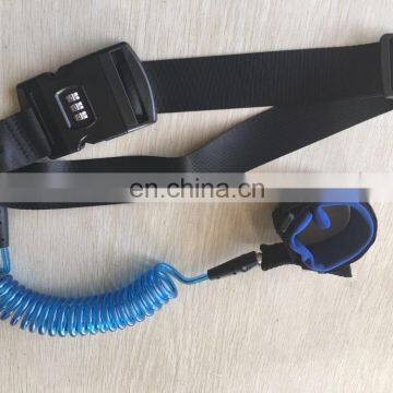 Amazon Baby Child Anti-Lost Wrist Leash and Adjustable Waist Belt/Waistband With Safety Combination Lock Security Wire Rope photo-2