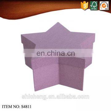 Special Design Star Shape Mini Paper Gift Packaging Box With Lid photo-4