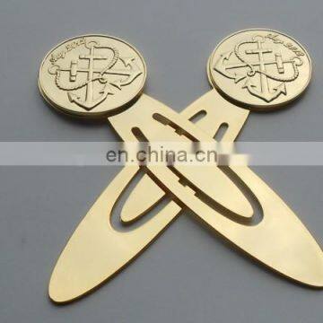 anchor metal book marks, 3D anchor paper clip