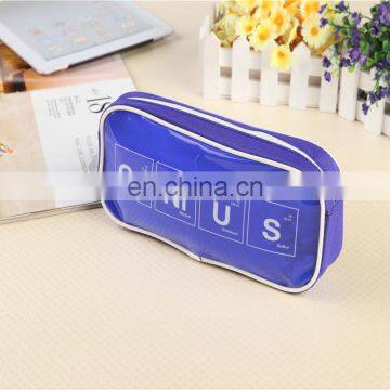 Customized School Children Imagine Zipper Case Canvas Pencil Pouch photo-3