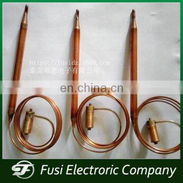 Copper tube Thermostat for storage water heater gas control valve