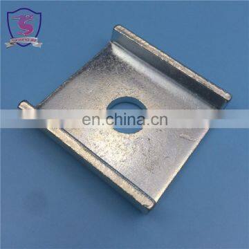 China manufacturer custom stainless steel square shaped sheet metal bracket