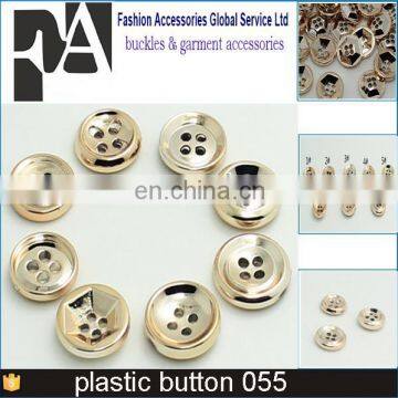 2016 High quality electroplating plastic push button for toilet water tank