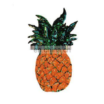 Creative Pineapple Sequin Patches for Clothing