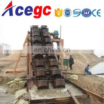 High efficiency River Bucket chain Dredger /Sand extraction Dredger machine For Sale