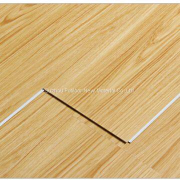 SPC floor vinyl flooring sheet tiles slotted click lock 4.0mm thickness 0.5mm wear layer