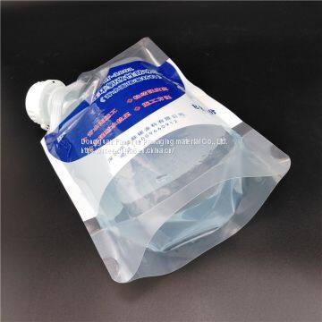Made in China 1000ml Plastic Bag of Waterproof Paint for Building/with Large Nozzle Stand - up Plastic Bag photo-4