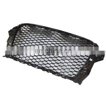 Front Bumper Grille Center Honeycomb Mesh Grill for Audi A3 S3 8V RS3 2014-2016 photo-4