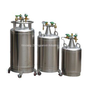 CE ISO approved liquid nitrogen tank cylinder for cryosaunu , cryocabin, cryochamber or cryopod used