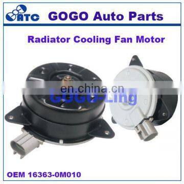 GOGO Radiator Fan Motor FOR TY OEM 168000-7010;168000-7013 16363-0M010